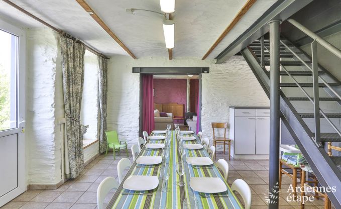 Holiday cottage in Gouvy for 12 persons in the Ardennes