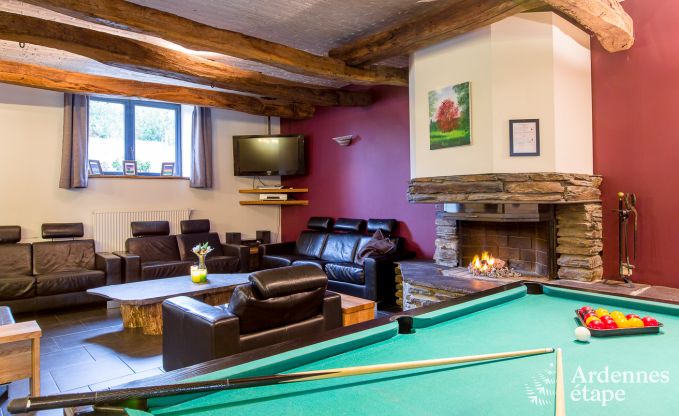 Holiday cottage in Houffalize for 30 persons in the Ardennes