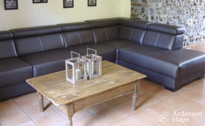 Holiday cottage in Libin for 9 persons in the Ardennes