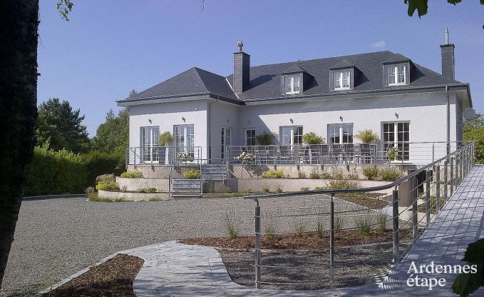 Luxury villa in Libin for 18 persons in the Ardennes