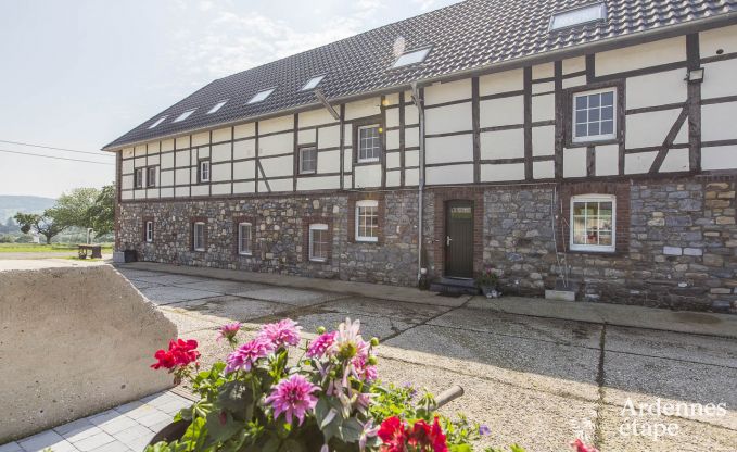 Holiday cottage in Plombires for 18/20 persons in the Ardennes
