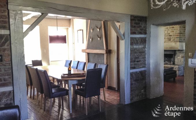 Holiday cottage in Rochefort for 8 persons in the Ardennes
