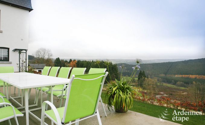 Holiday cottage in Stavelot for 9 persons in the Ardennes