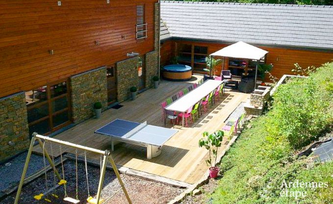 Luxury villa in Stoumont for 24 persons in the Ardennes