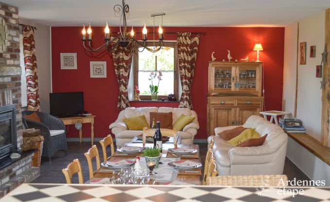 Holiday cottage in Durbuy for 4/7 persons in the Ardennes