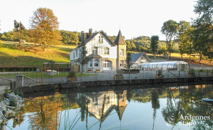 Fairy-tale luxury villa on the water in Durbuy