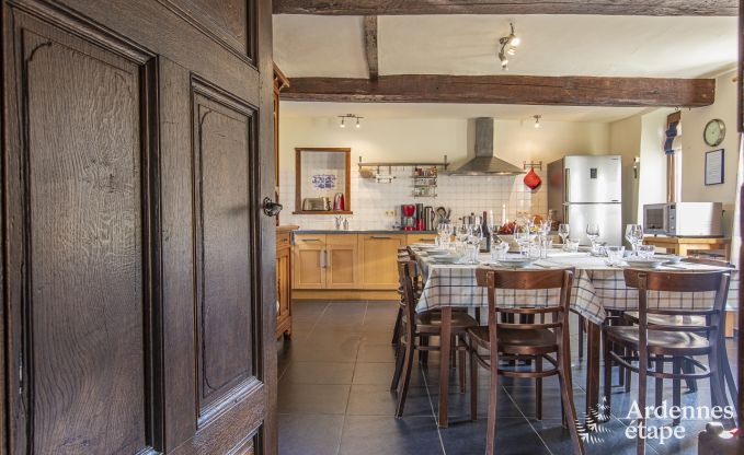 Holiday cottage in Hamoir for 11 persons in the Ardennes