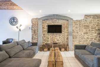 Charming holiday home for 6-7 people for rent in the Ardennes (Mettet)