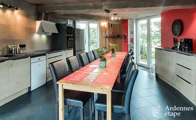Holiday cottage in Ovifat for 14/15 persons in the Ardennes