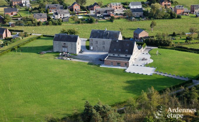 Luxury villa in Rochefort for 48 persons in the Ardennes
