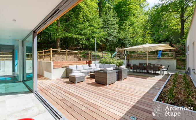 Luxury villa in Spa for 15 persons in the Ardennes