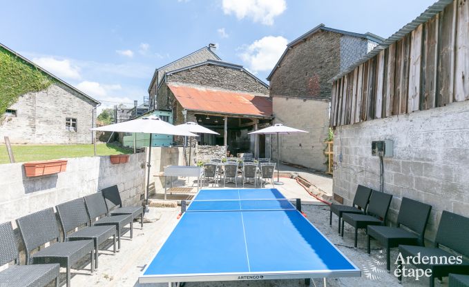 Holiday cottage in Bivre for 10 persons in the Ardennes