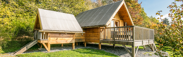                                                                                     What's more charming than a wooden chalet?                                                    